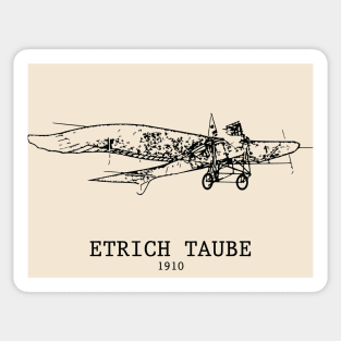 Etrich Taube 1910 Monoplane Sticker